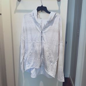 Lululemon zippered hooded sweatshirt size 12